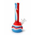 SILICONE BEAKER BONG WITH REMOVABLE GLASS BOWL